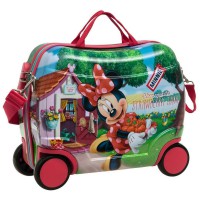 Disney Minnie Strawberry Equipaje de Mano, 25 Litros, Color Rosa